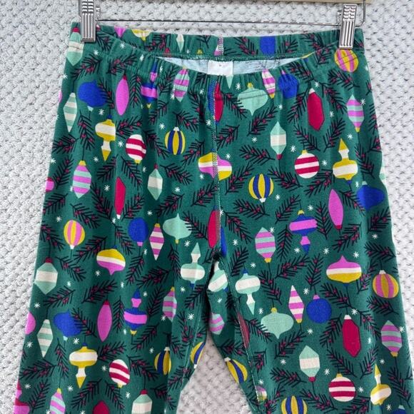 Hanna Andersson Pajama Pants Womens M Green Cream Christmas Bundle Pullon Fitted - Picture 4 of 16